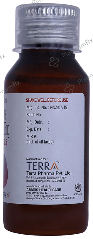 Paratee 250mg Oral Suspension 60ml