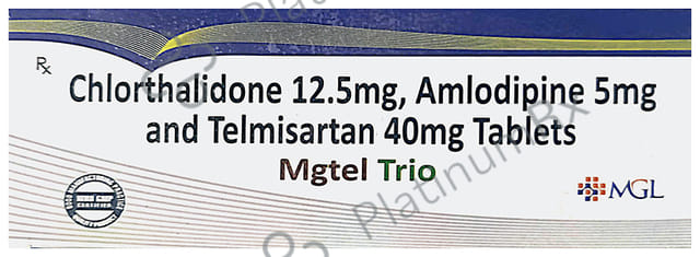 Mgtel Trio 40mg/5mg/12.5mg Tablet