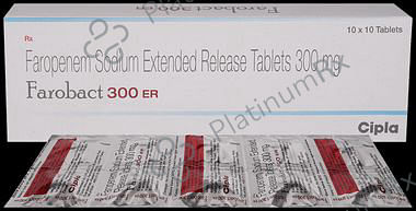 Farobact 300mg Tablet ER 10s