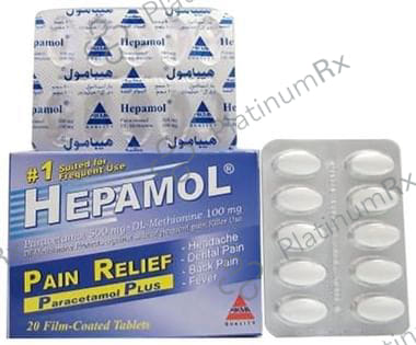 Hepamol 500/50mg Tablet 10s