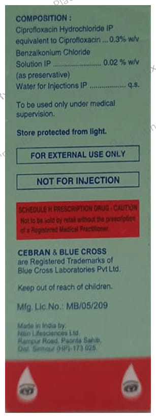 Cebran Eye/Ear Drop 10ml