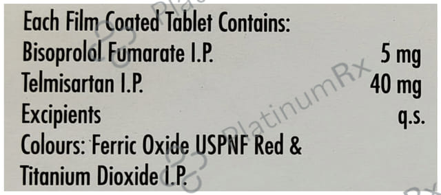 Telpres Beta 5/40mg Tablet 10s