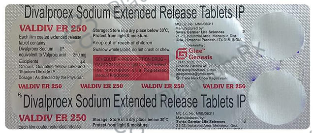 Valdiv ER 250 Tablet