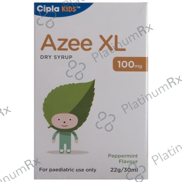 Azee XL 100mg Peppermint Dry Syrup 30ml