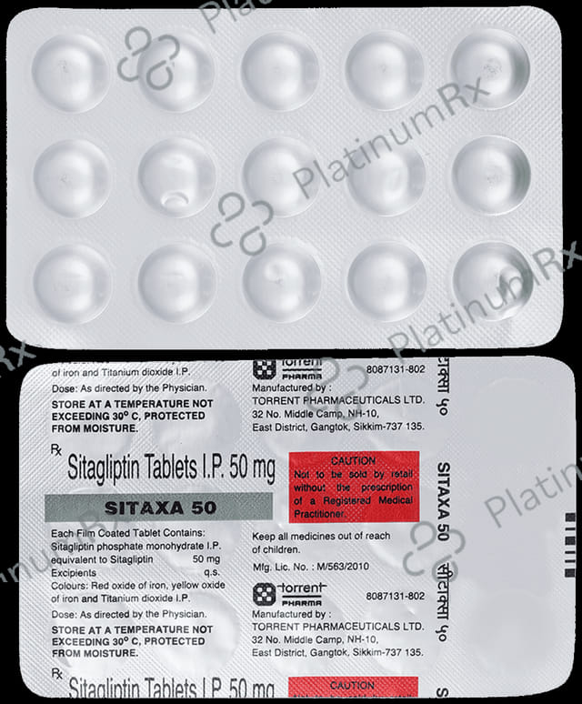 Sitaxa 50mg Tablet 15s