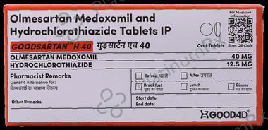 Goodsartan H 40 Tablet
