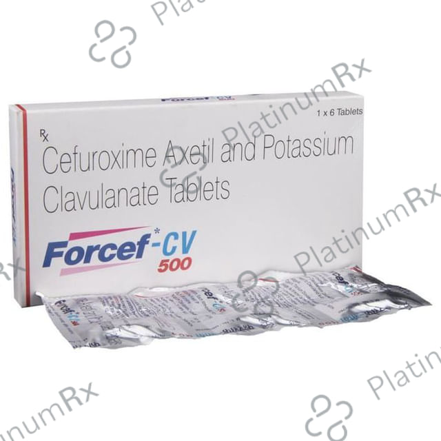 Forcef CV 500/125mg Tablet 6s