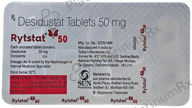 Rytstat 50mg Tablet 6s
