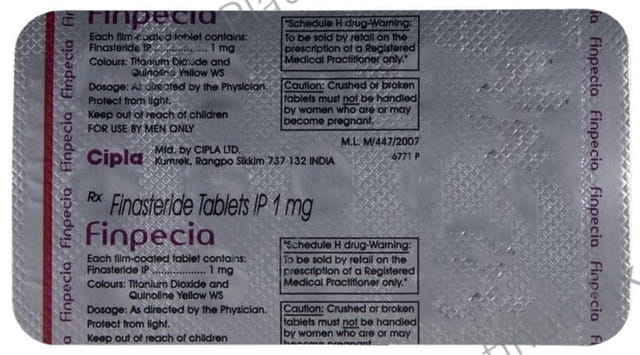 Finpecia 1mg Tablet 15s