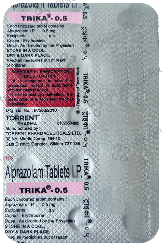 Trika 0.5mg Tablet
