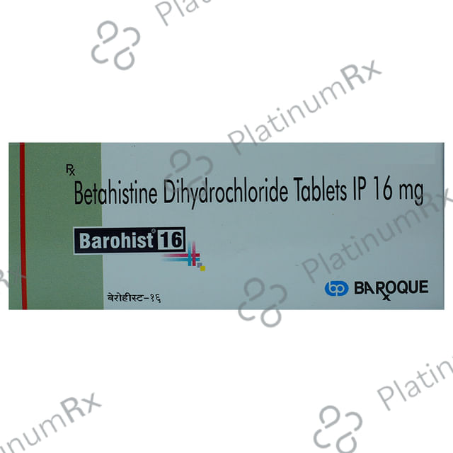 Barohist 16 Tablet