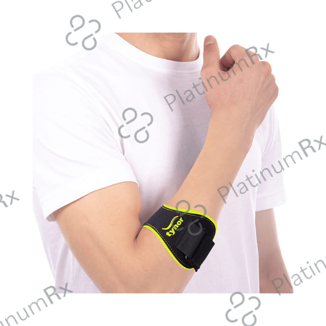 Tynor Tennis/Golfer's Elbow Support Pro Universal Black and Green