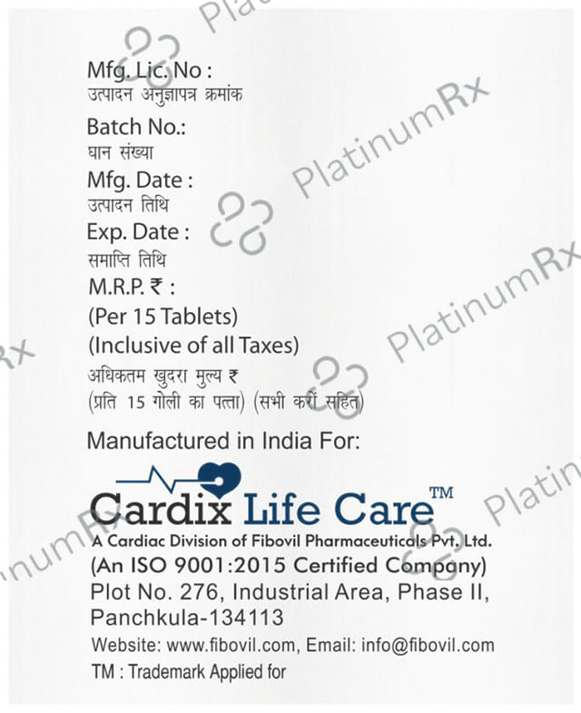 Mexfib G 2/500mg Tablet SR 10s