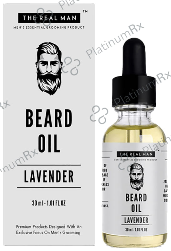 The Real Man Beard Oil Lavender