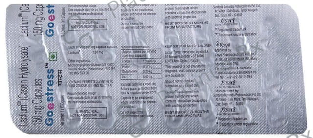 Goestress 150mg Capsule 30s