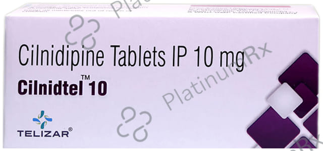 Cilnidtel 10mg Tablet 10s