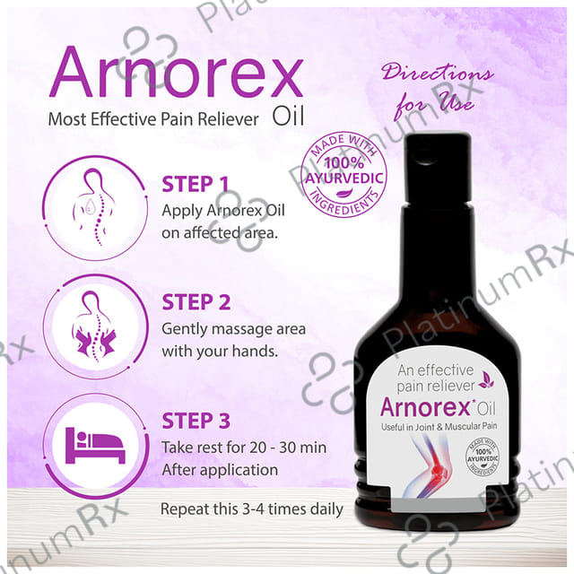 Arnorex Oil (100ml Each) 1 Bottle