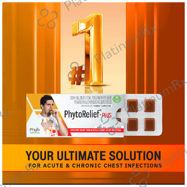 Phytorelief Plus Sugar Free Pastilles 10s