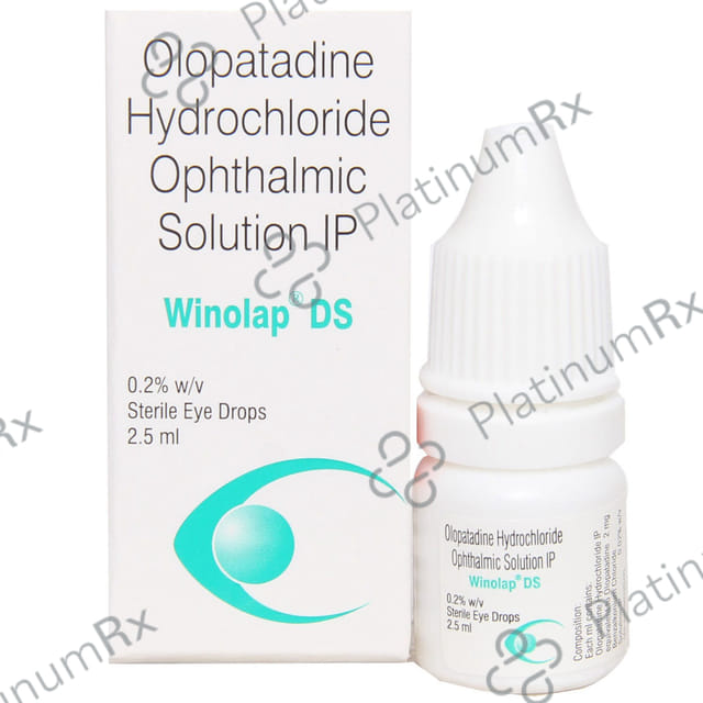Winolap DS 0.2% Eye Drops 2.5ml