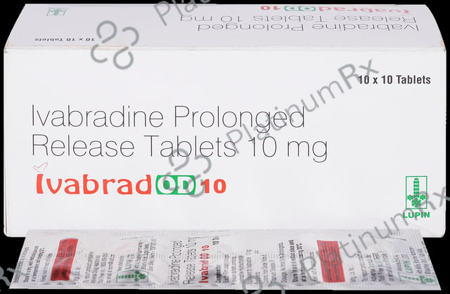 Ivabrad OD 10mg Tablet PR 10s