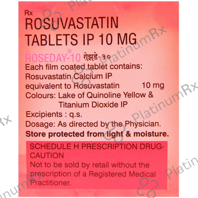 Roseday 10mg Tablet 10s