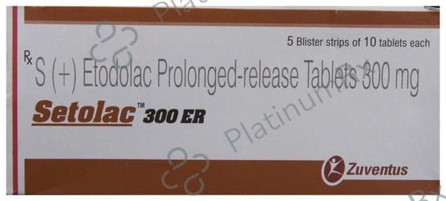 Setolac 300mg Tablet ER 10s