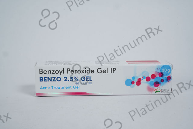 Benzo 2.5% Gel 30gm