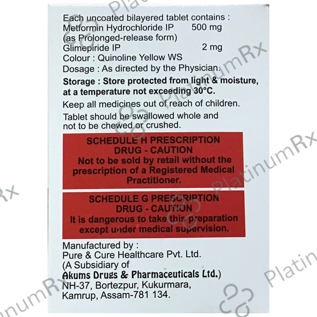 Glimetek-M 2 Tablet PR