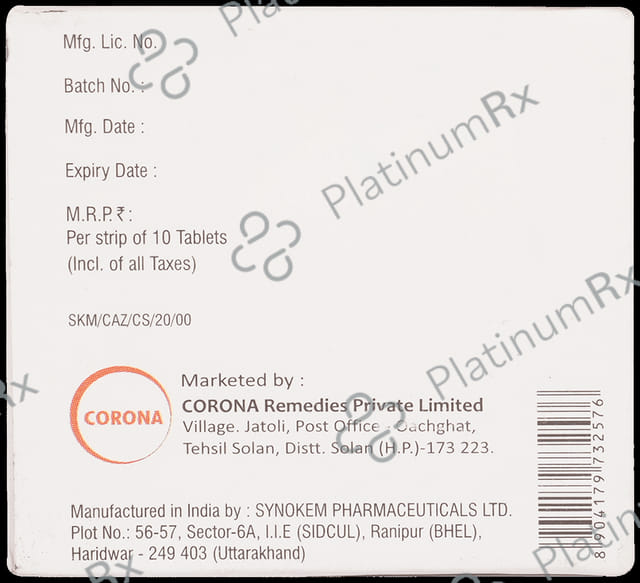 Cortel AZ 8/40mg Tablet 10s