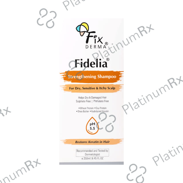Fixderma Fidelia Strengthening Shampoo 250 ml