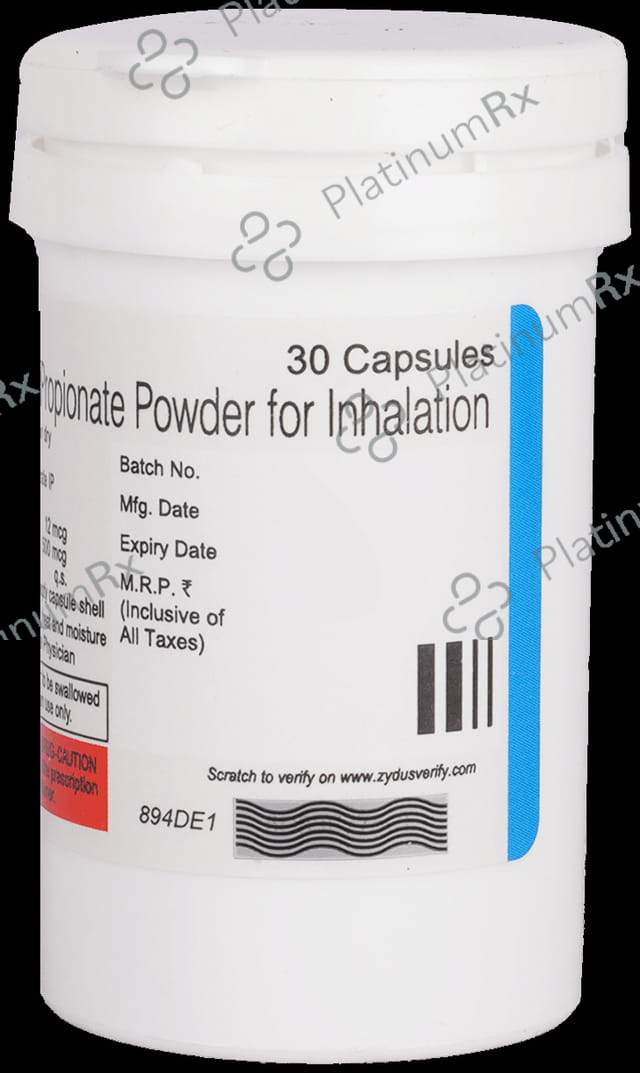 Formosone 12/500mcg Forte Respicap 30s