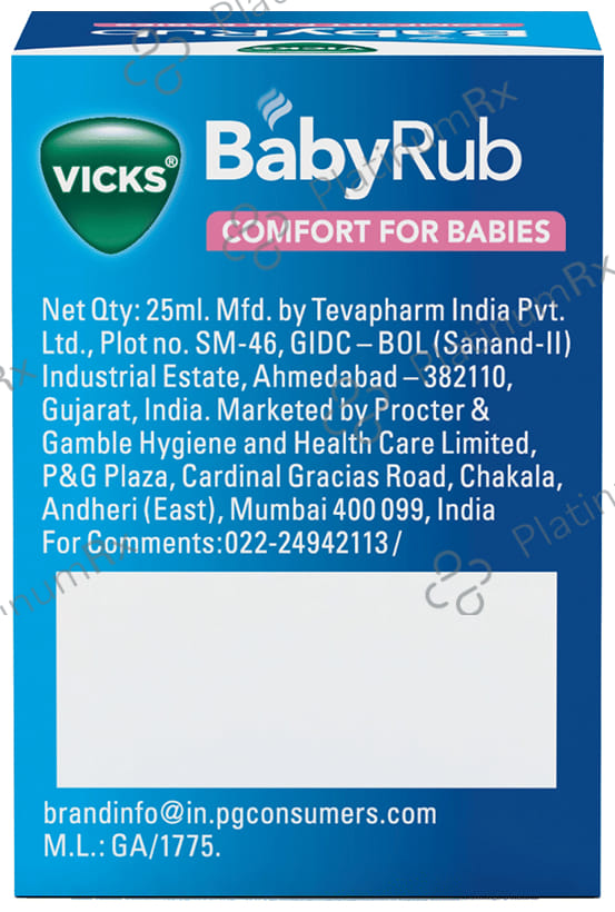 Vicks BabyRub Balm 25ml