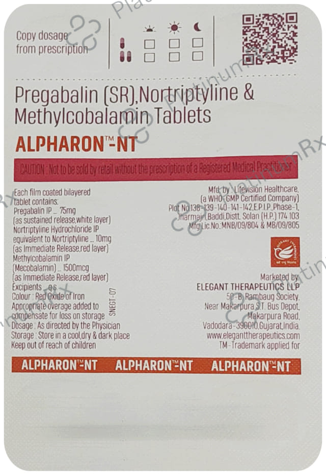 Alpharon NT Tablet SR 10s