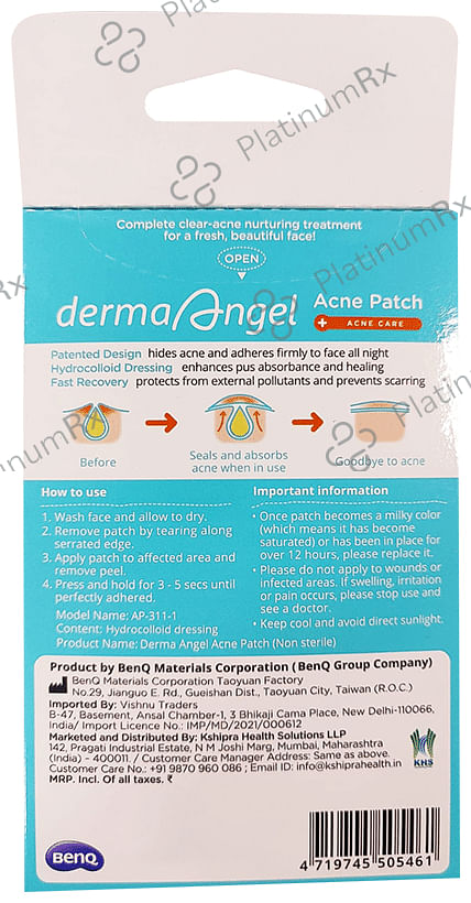 Derma Angel Acne Night Patch 6 patches