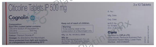 Cognolin 500 Tablet