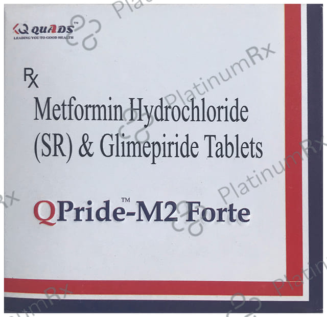 QPride M2/1000mg Forte Tablet SR 10s