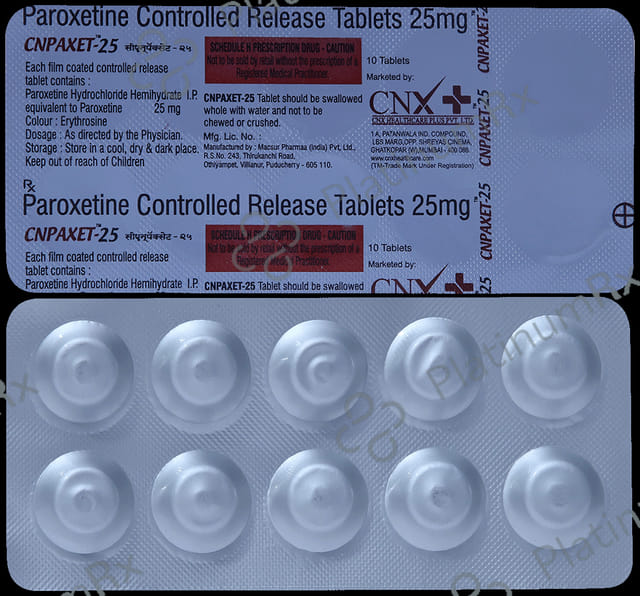 Cnpaxet 25mg Tablet
