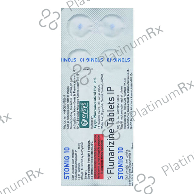 Stomig 10mg Tablet 10s