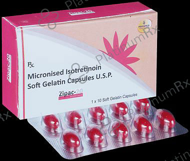 Zipac 20mg Soft Gelatin Capsule 10s