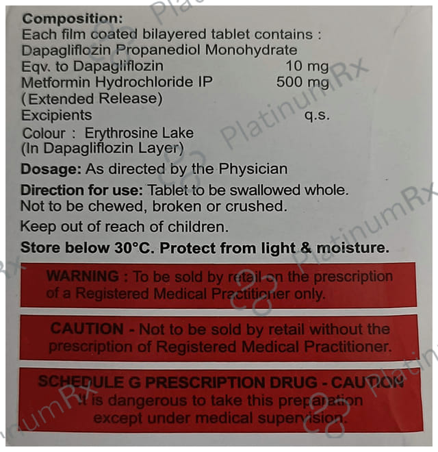 Dapaease M Tablet ER