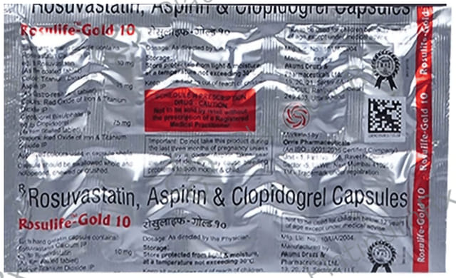 Rosulife Gold 75/10/75mg Capsule 10s