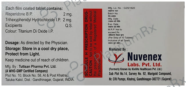 Perisan Plus 2mg Tablet 10s
