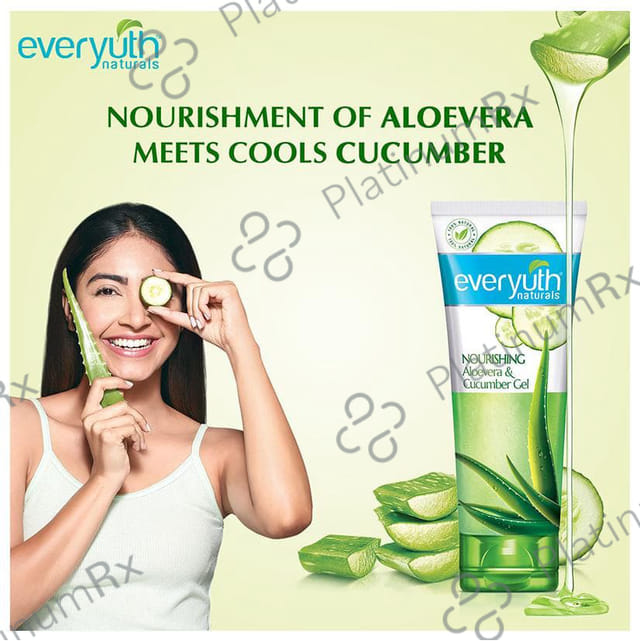 Everyuth Naturals Nourishing Aloevera & Cucumber Gel 100 gm