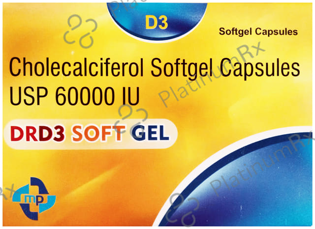 DRD3 Soft Gel 60000IU Softgel 4s