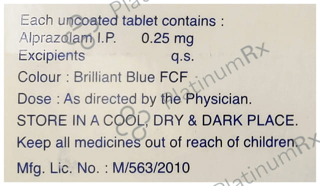 Trika 0.25mg Tablet