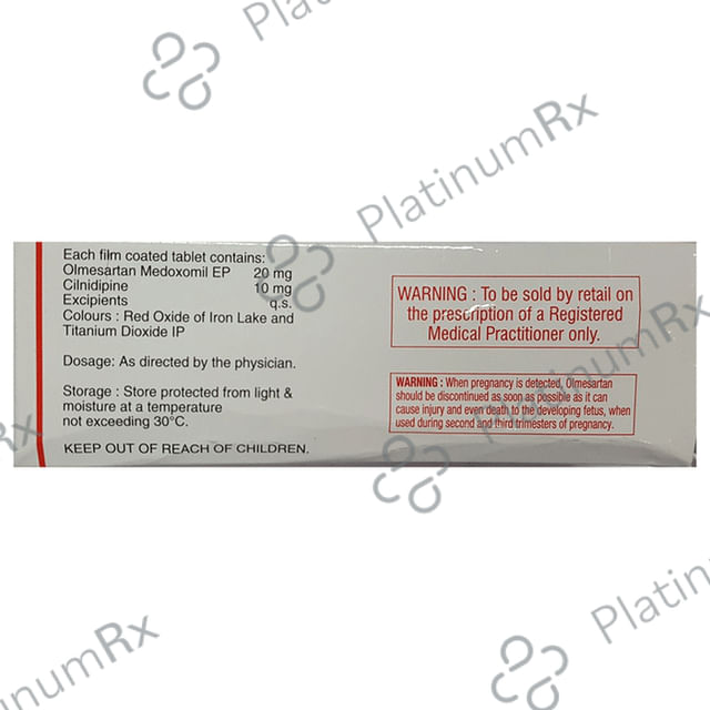 Olmin 20 LN 10/20mg Tablet 10s