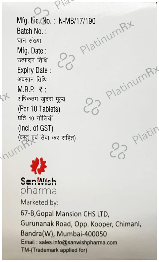 Sanrica 500mg Tablet 10s