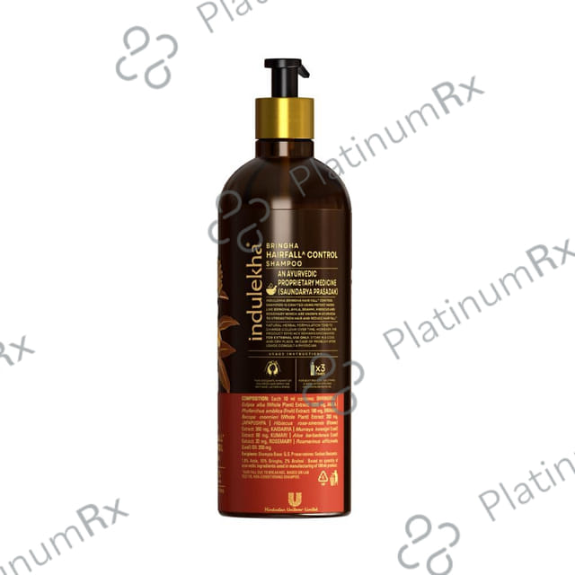 Indulekha Bringha Hair Fall Control Shampoo 180ml