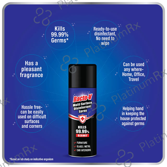 Bacto-V Multi Surface Disinfectant Spray 250 ml