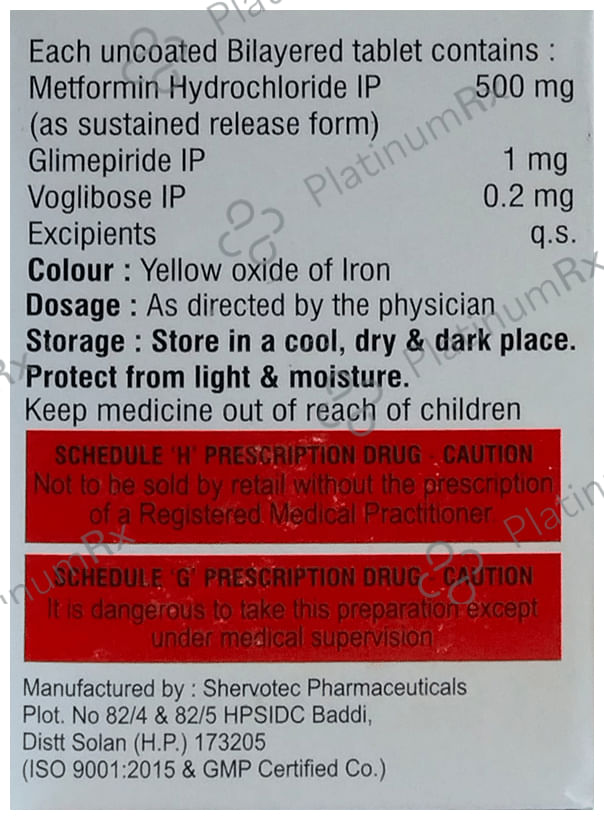 Agremet-Trio 1 Tablet SR